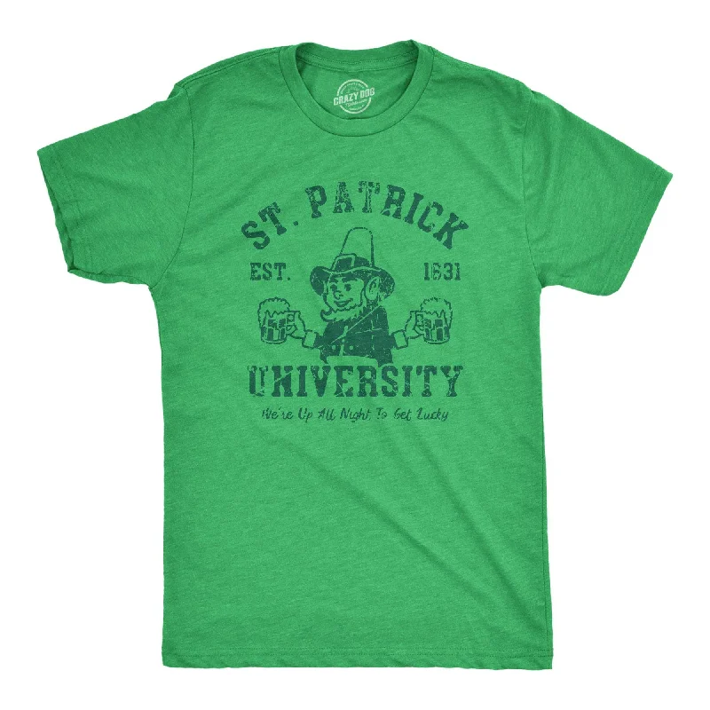 Custom T-Shirts for Universities-St Patrick University Men's T Shirt