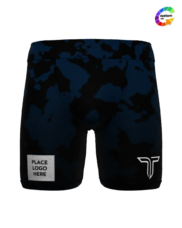 Custom Shorts with Soft-Touch Fabric-TD-CS-003 360° Custom Compression Shorts