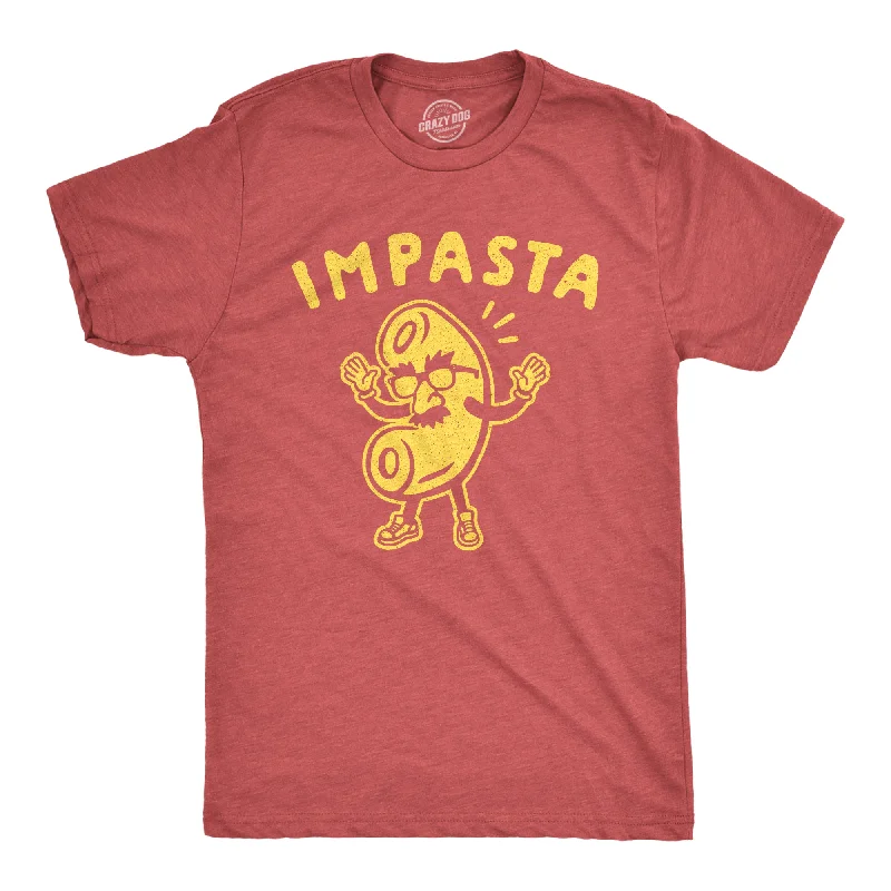 Custom T-Shirts with Eco-Friendly Designs-Impasta Men's T Shirt