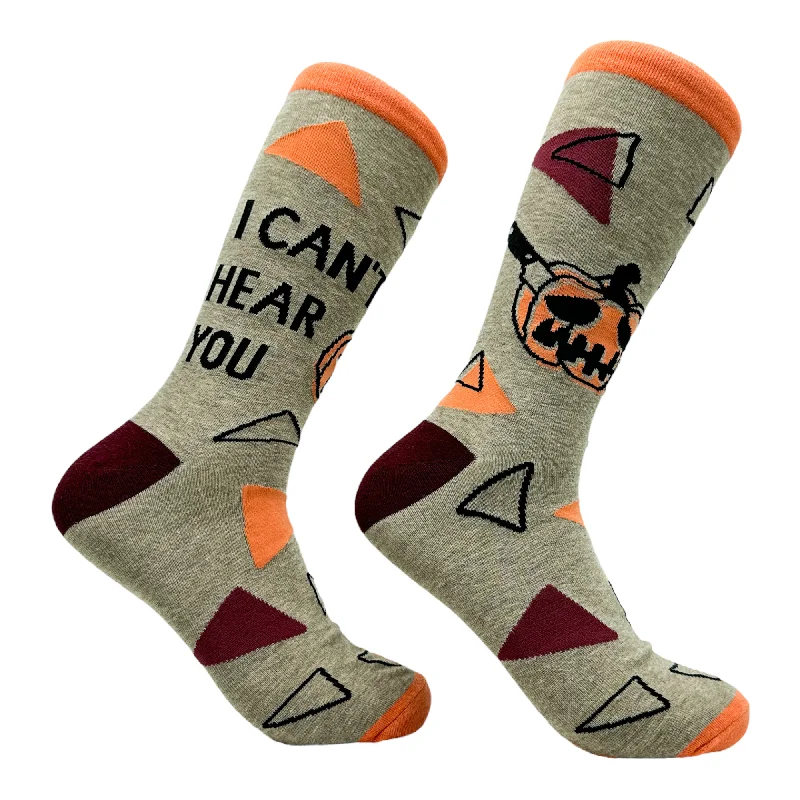 Custom Stylish Designer Socks-Women's I Cant Hear You Socks