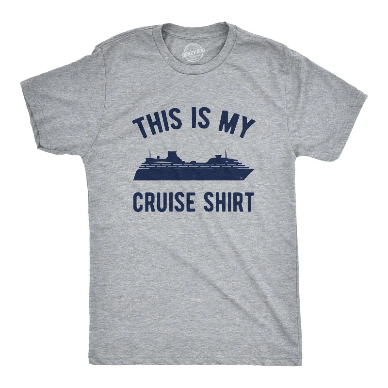 Custom T-Shirts for Club Events-This Is My Cruise Shirt Men's T Shirt