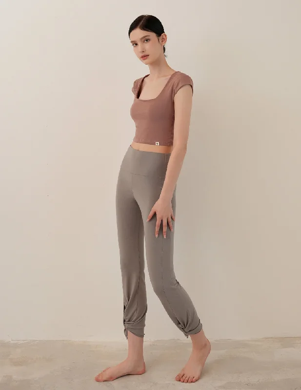 Custom Tapered Pants-Conch Wear Mudra Slit Flared Pants