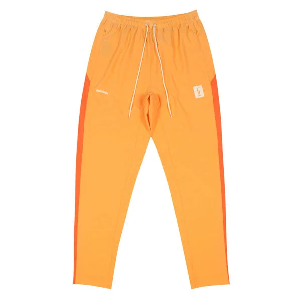 Custom Graphic Pants-PIGALLE x ballaholic ANYWHERE Stretch Long Pants (orange)