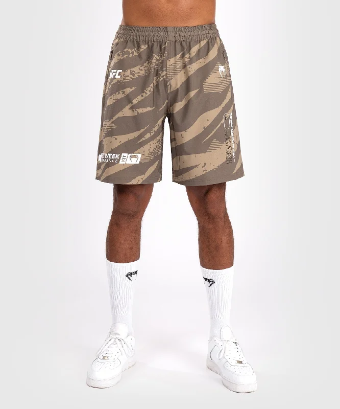 Custom Shorts for Gardeners-UFC Adrenaline by Venum Fight Week Performance Men’s Shorts - Desert Camo