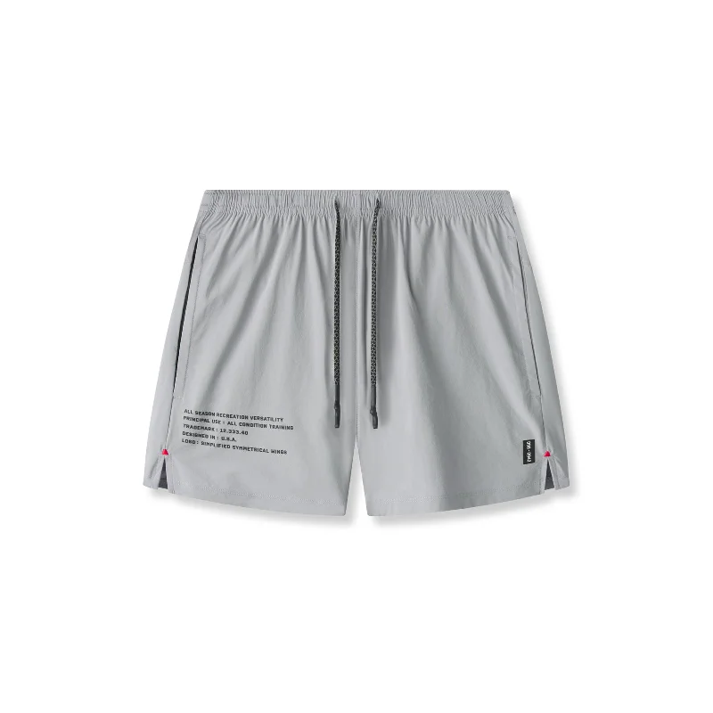 Custom Stretch Shorts-0942. Aerotex™ 5" Training Short - Slate Grey