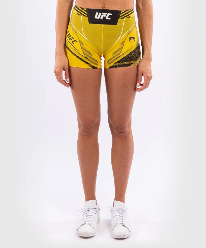 Custom Shorts with Fun Patterns-UFC Venum Authentic Fight Night Women's Vale Tudo Shorts - Short Fit - Yellow