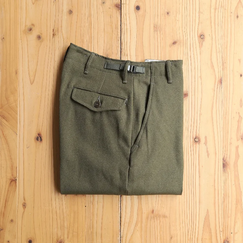 Custom Stretchy Yoga Pants-U.S. ARMY M51 TROUSERS WOOL