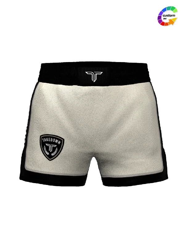 Custom Shorts for Fashionable Looks-TD-FS-006 360° Custom Fight Shorts (5"&7“ Inseam)