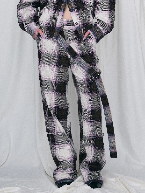 Custom Maternity Work Pants-Icon Flannel Pants