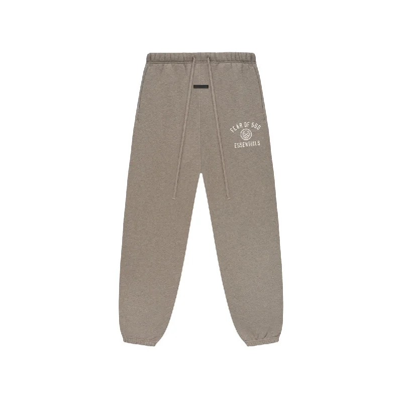 Custom Water-Resistant Pants-Fear of God ESSENTIALS - FLEECE ESSENTIAL SWEATPANT HEATHER GRAY 【130HO242021F】