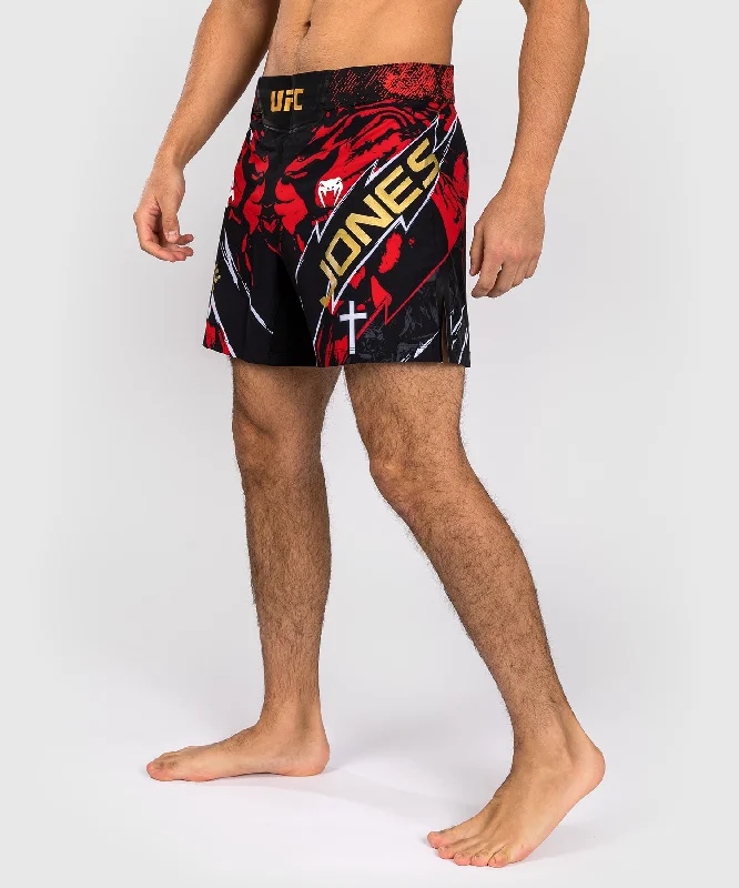 Custom Shorts for Surfing-UFC Unrivaled by Venum Jon Jones Unisex Short Fit Fight Short - Red