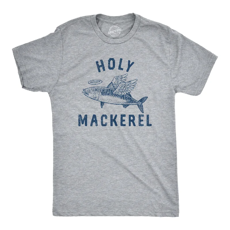 Custom T-Shirts with Text-Holy Mackerel Men's T Shirt