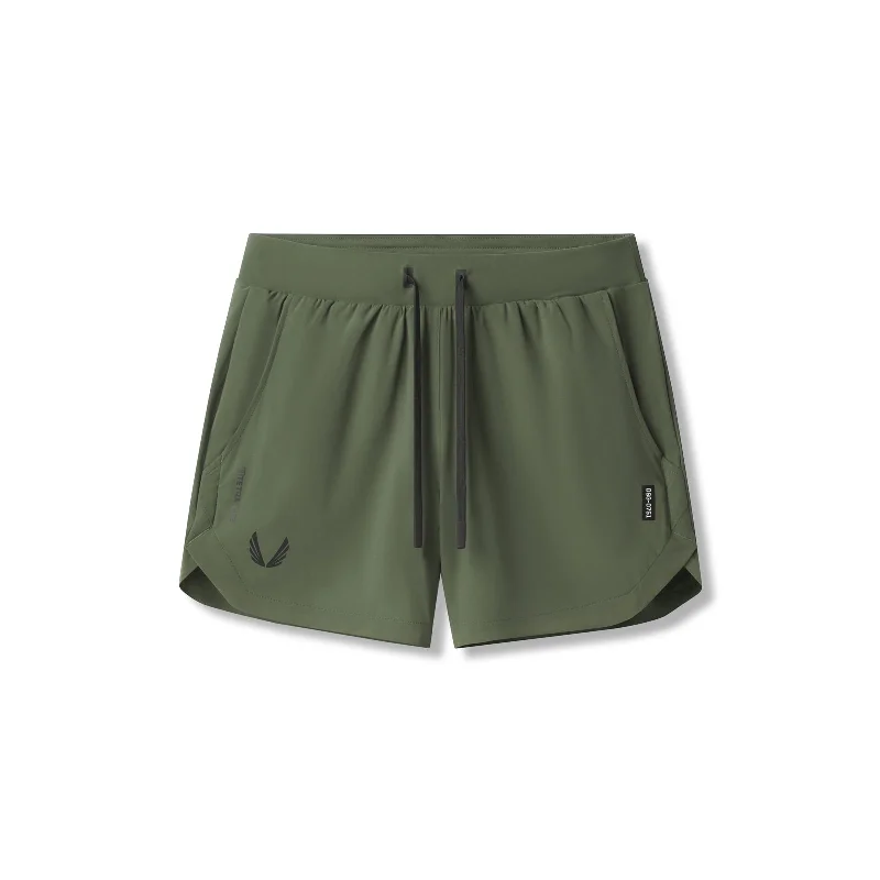 Custom Shorts for Urban Exploration-0751. Tetra-Lite® 5" Linerless Short - Olive "Black Wings"