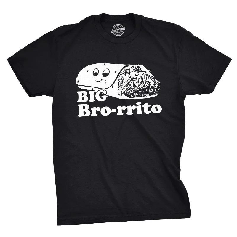 Custom T-Shirts with Iconic Album Art-Big Bro-rrito Men's T Shirt