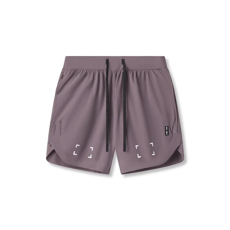 Custom Shorts with Extra Storage Pockets-0823. Tetra-Lite® 7" Linerless Short - Moonscape "Space Bracket"