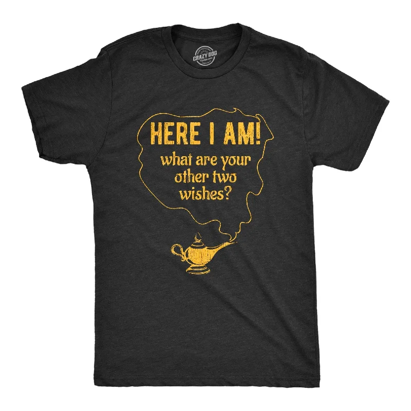 Custom T-Shirts for DIY Projects-What Are Your Other Two Wishes? Men's T Shirt