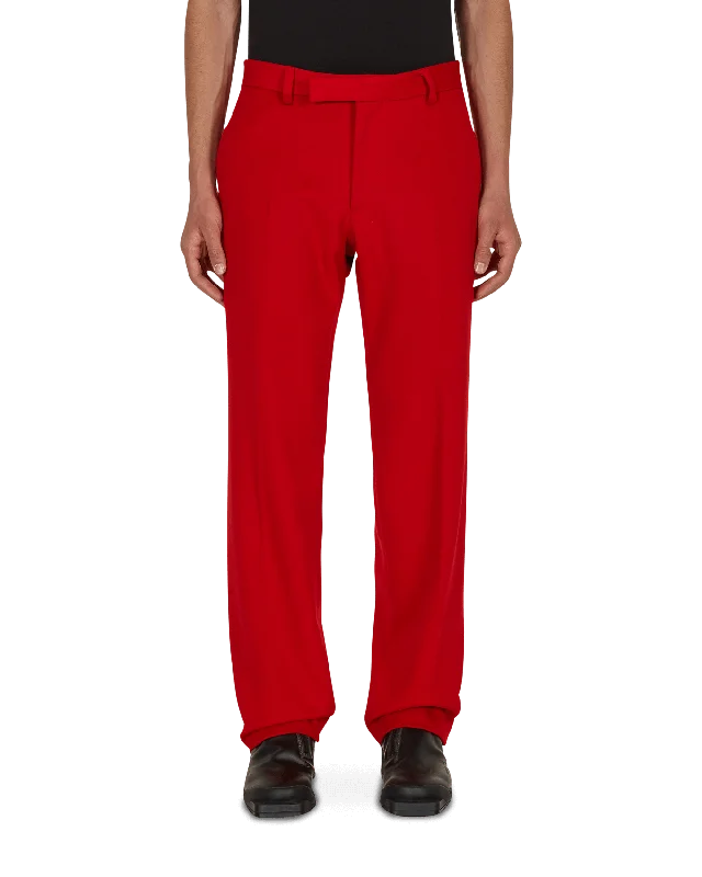 Custom Jogger Pants-Tycoon Pants Red