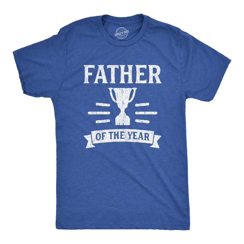 Custom T-Shirts with Creative Designs-Father Of The Year Men's T Shirt