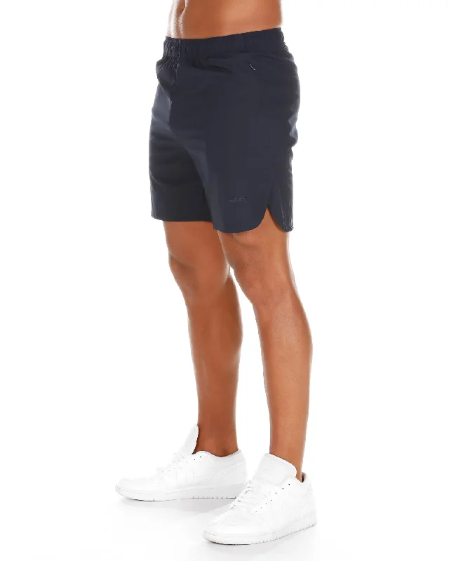 Custom Travel Shorts-Woven Tech Shorts - Navy