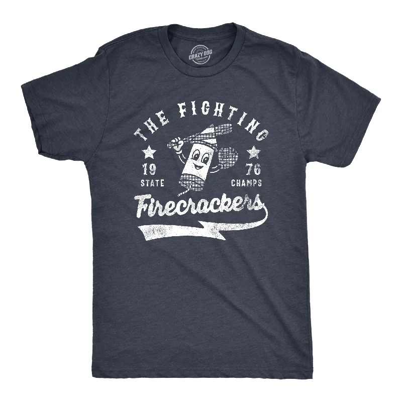 Custom T-Shirts for Trade Shows-The Fighting Firecrackers Men's T Shirt