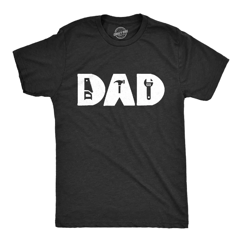 Custom T-Shirts for Awareness Campaigns-Dad Tools Men's T Shirt