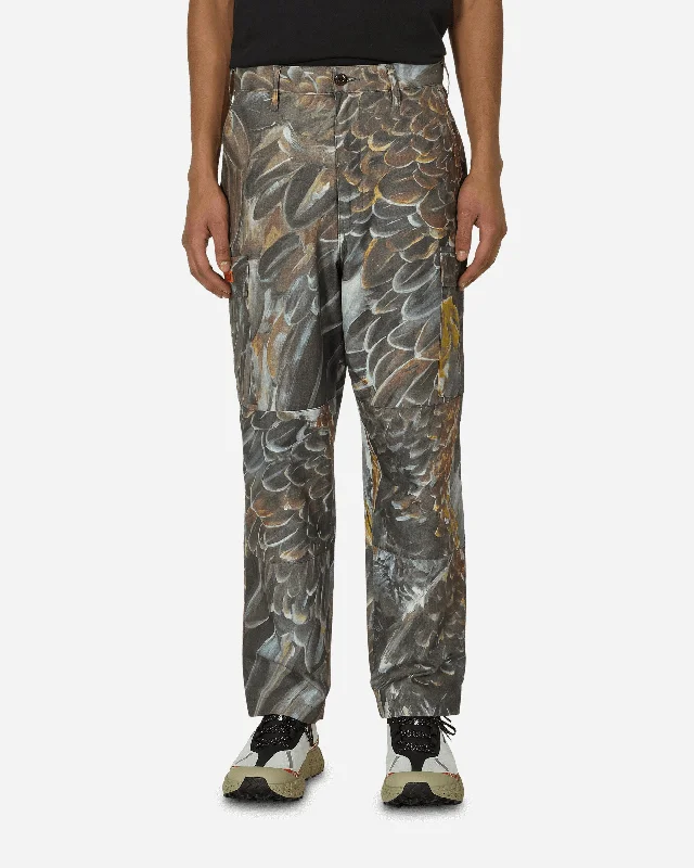 Custom Pilates Pants-MILT9602 Trousers Wed Camo