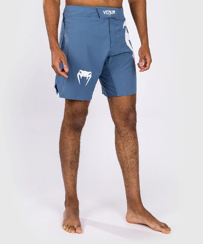 Custom Shorts for Group Activities-Venum Light 5.0 Fightshort - Blue/White