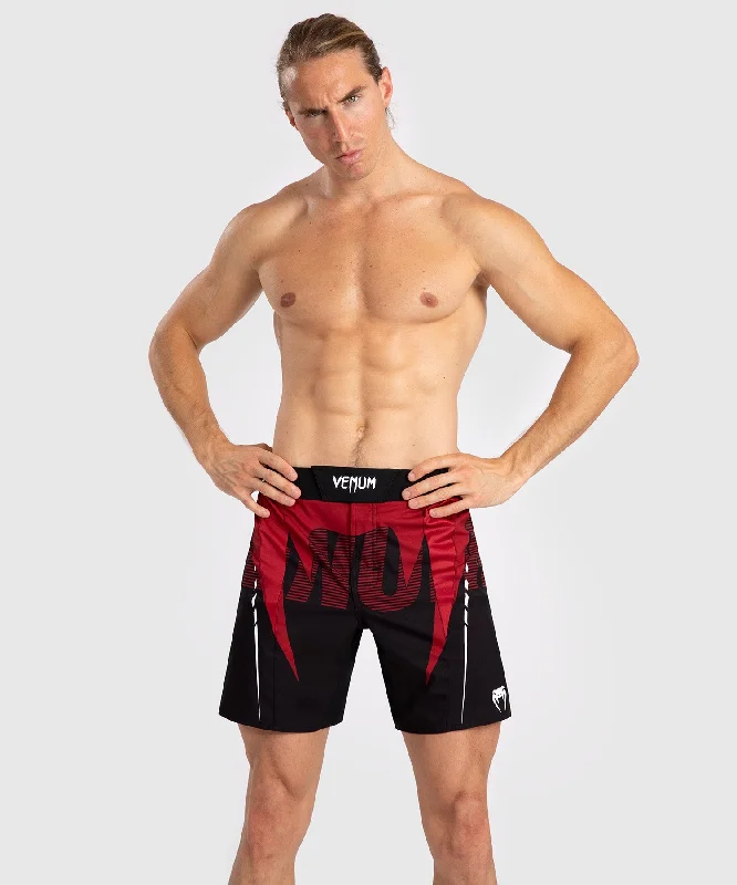 Custom Shorts with Floral Designs-Venum Adrenaline Men's Fightshorts - Red