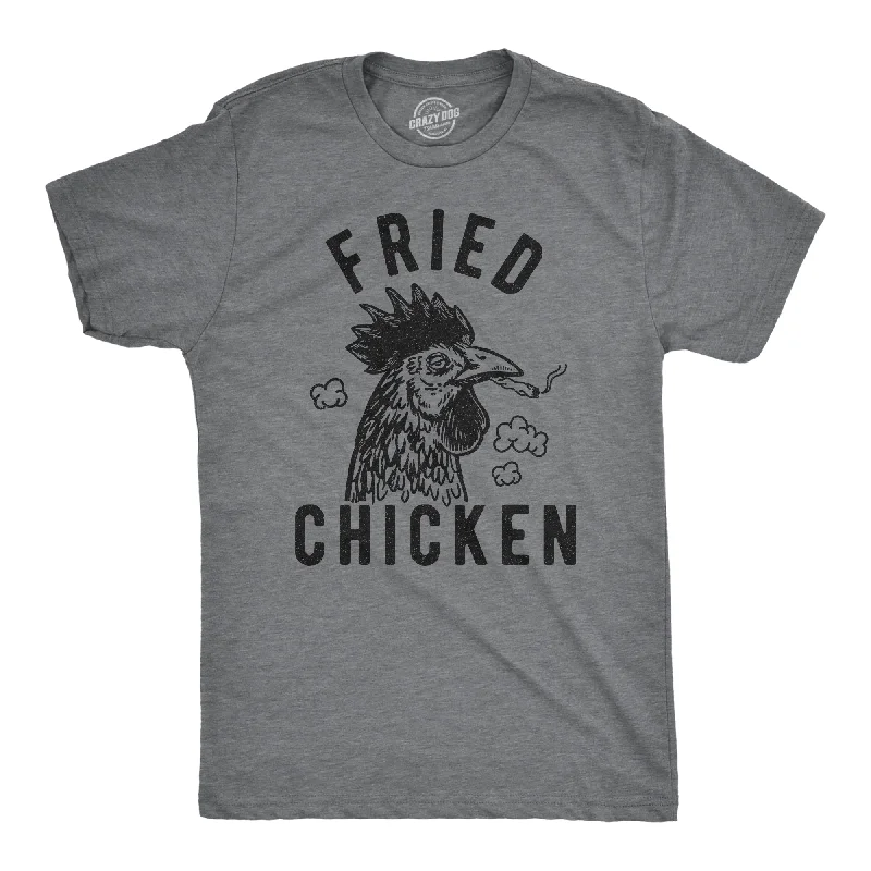 Custom T-Shirts for Teams-Fried Chicken Men's T Shirt