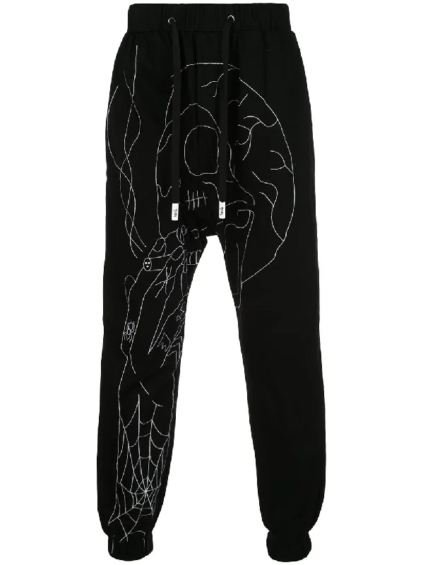 Custom Athletic Fit Pants-AVANT WOVEN JOGGER BLACK