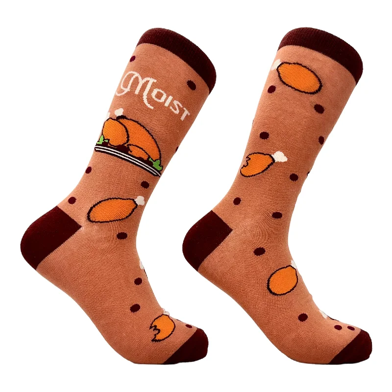 Custom Stylish Socks-Men's Moist Socks