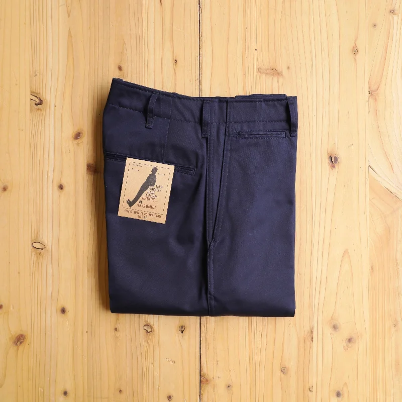 Custom Lounge Pants-CHINO Ⅱ NAVY