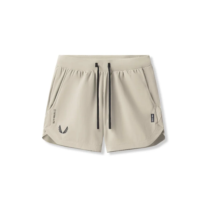 Custom Shorts for Night Time Activities-0751. Tetra-Lite® 5" Linerless Short - Sand Smoke "Wings"