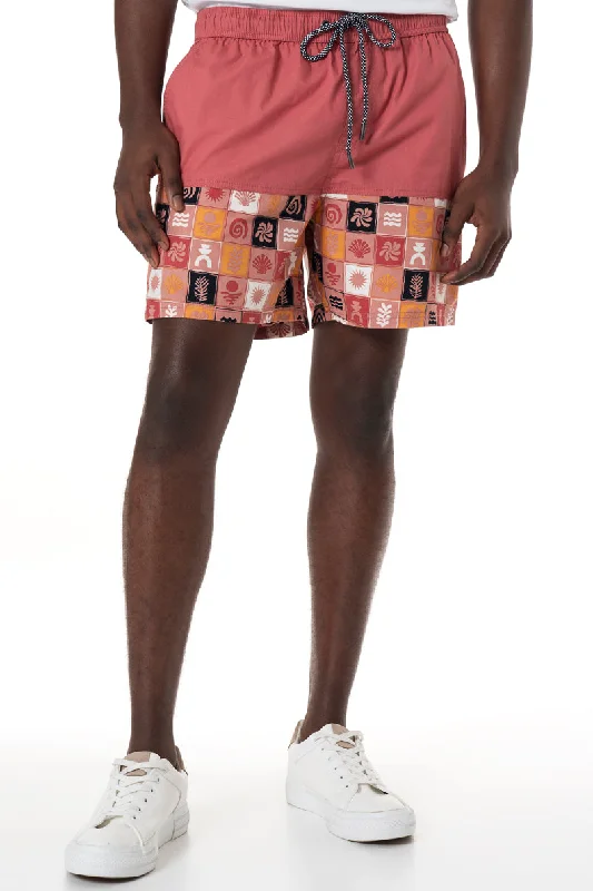 Custom Shorts for Stylish Casual Looks-Pool Shorts _ 151732 _ Rose