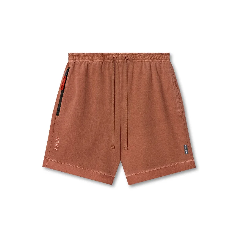 Custom Summer Shorts-0782. Tech Essential™ Sweat Short  - Faded Rust