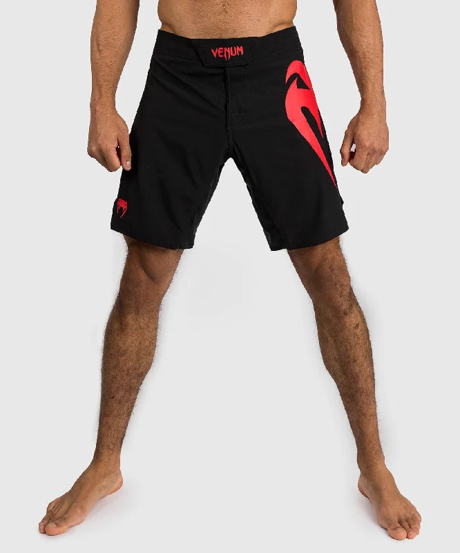 Custom Shorts for Sporting Events-Venum Light 5.0 Fighshorts - Black/Red