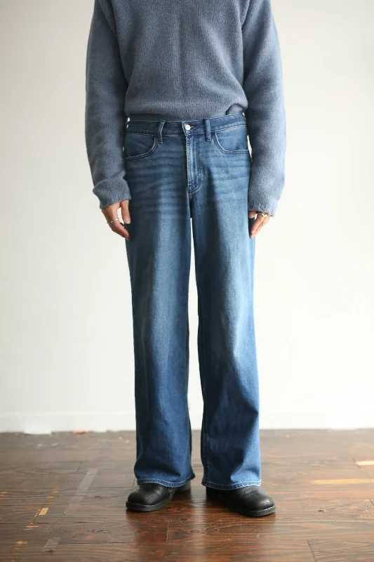 Custom Skinny Fit Yoga Pants-90's "OLD NAVY" WIDE STRAIGHT DENIM PANTS