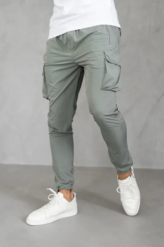 Custom Eco-Friendly Pants-Capo LIGHTWEIGHT Cargo Pant - Light Grey