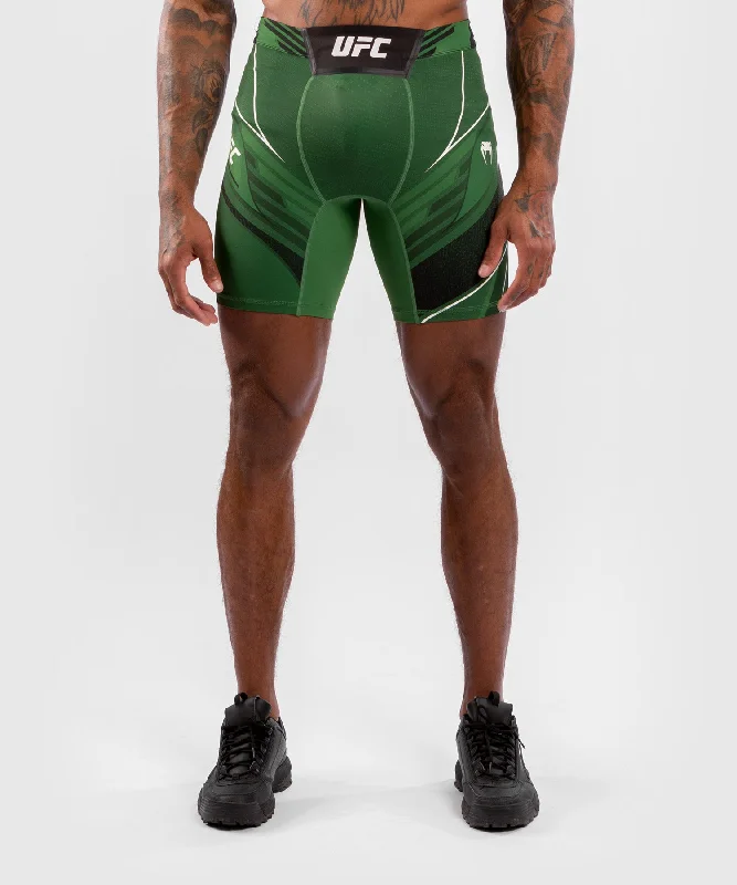 Custom Shorts for Branding-UFC Venum Authentic Fight Night Men's Vale Tudo Shorts - Long Fit - Green