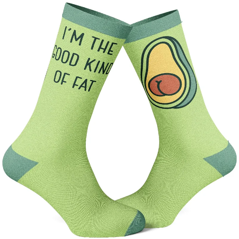 Custom Seamless Socks-Women's I'm The Good Kind Of Fat Socks