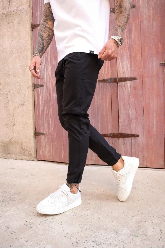 Custom Comfortable Pants-Capo TECH Pant - Black