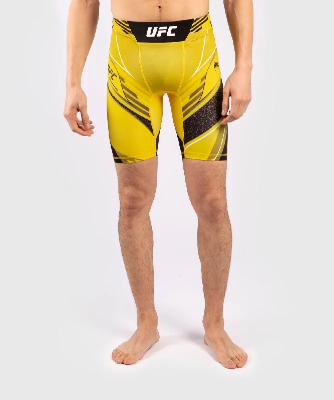 Custom Shorts for Laborers-UFC Venum Pro Line Men's Vale Tudo Shorts - Yellow