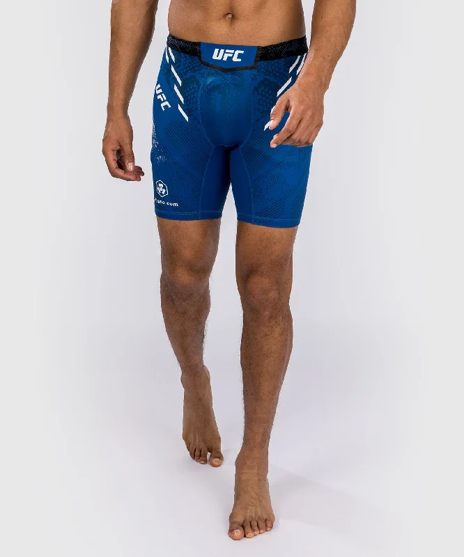 Custom Shorts for Family Gatherings-UFC Adrenaline by Venum Authentic Fight Night Men’s Vale Tudo Short - Blue