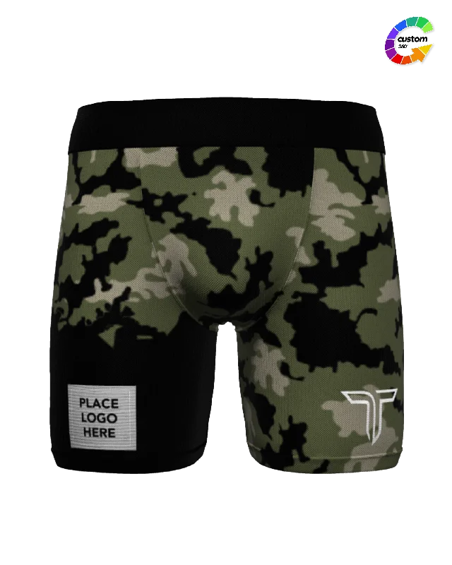 Custom Shorts for Women-TD-CS-002 360° Custom Compression Shorts