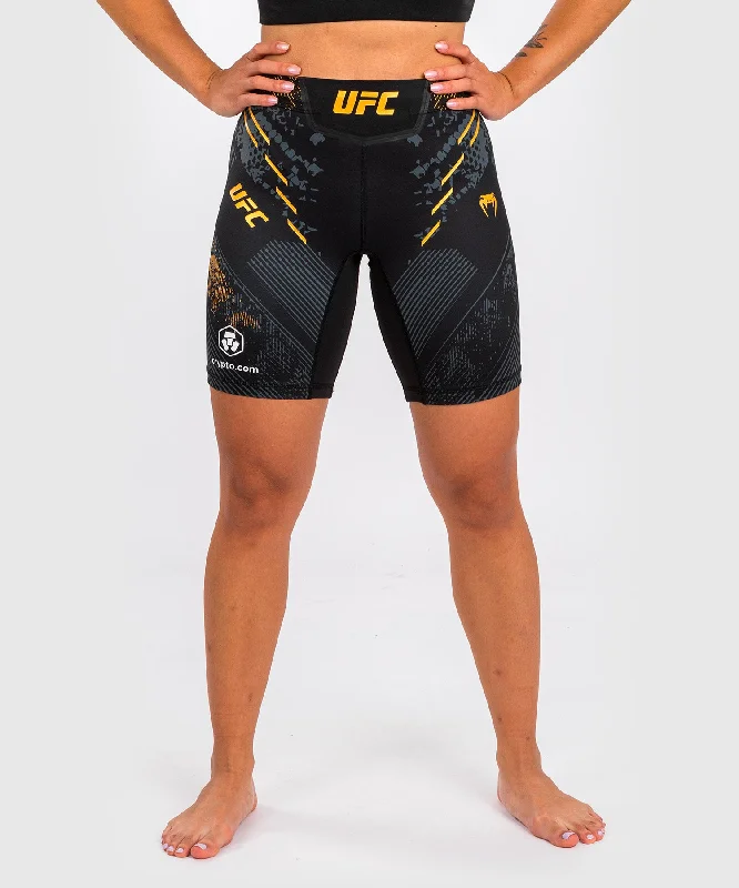 Custom Shorts for Summer Outfits-UFC Adrenaline by Venum Authentic Fight Night Women’s Vale Tudo Short - Long Fit - Champion