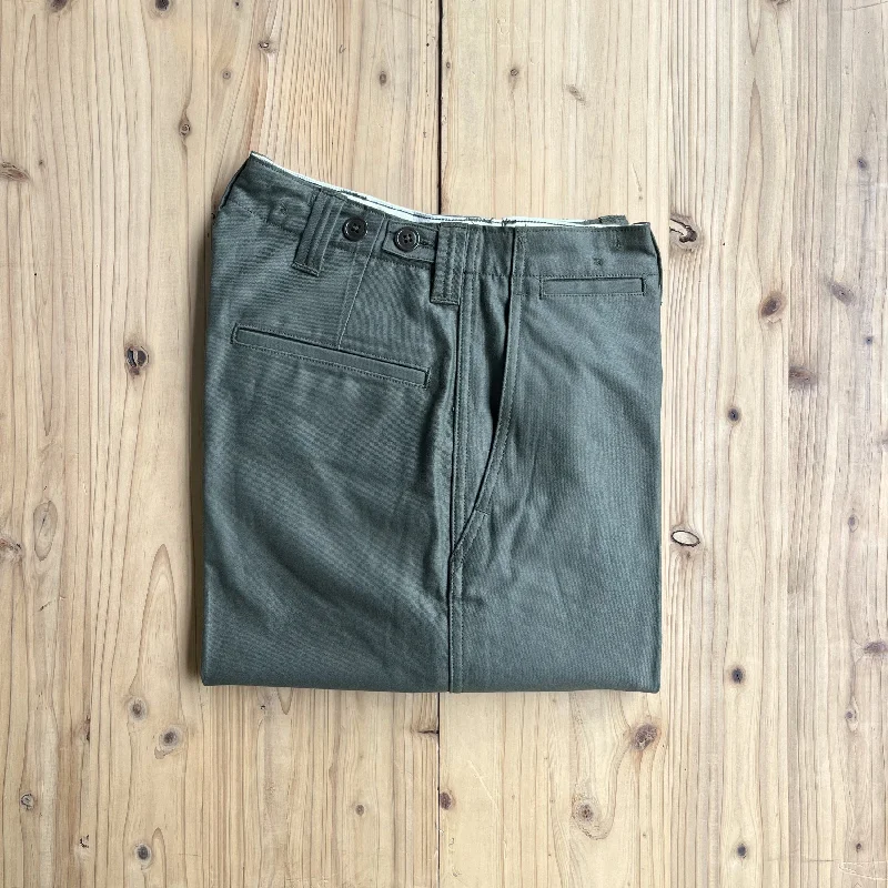 Custom Fleece Pants-YANKSHIRE M1945 TROUSERS SATEEN