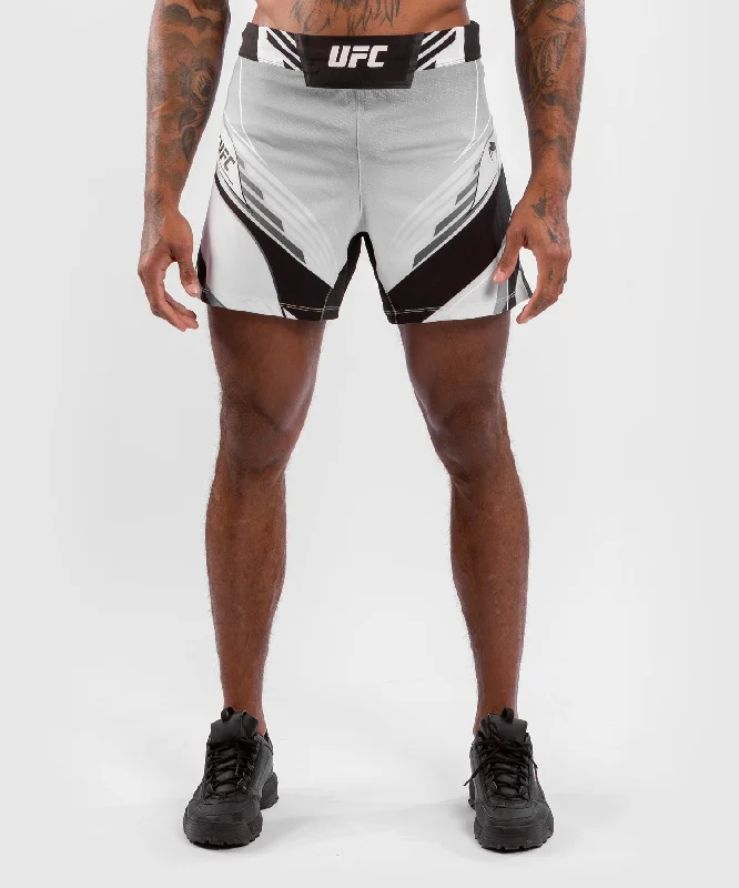 Custom Shorts for Relaxing-UFC Venum Authentic Fight Night Men's Shorts - Short Fit - White