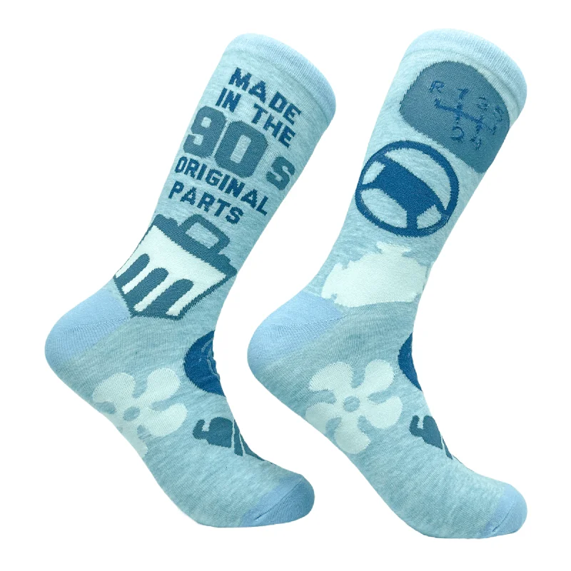 Custom Gift Socks-Men's Made In The 90s Socks