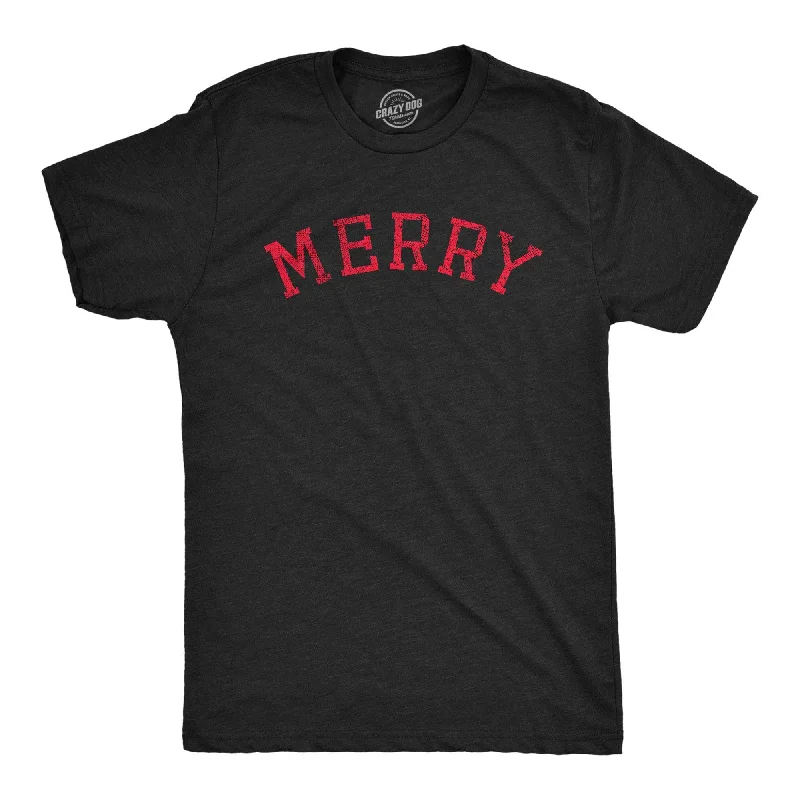 Custom T-Shirts for Fitness Enthusiasts-Merry Men's T Shirt