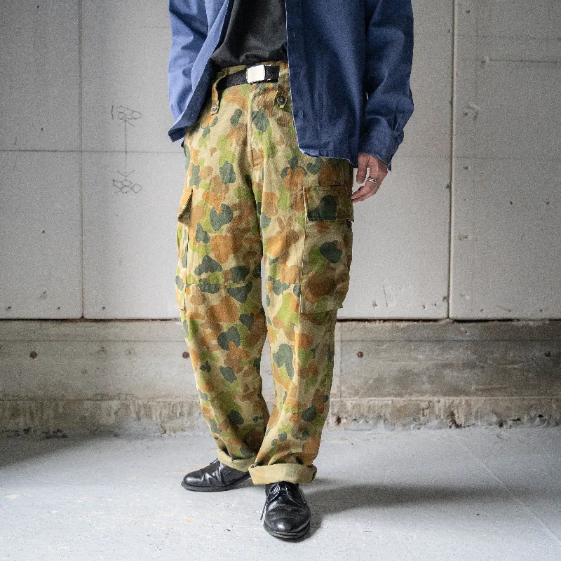 Custom Comfortable Pants-1990s Australia military DPCU camouflage cargo pants